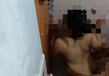 Bathroom sex with her friend. Asian chubby girl.