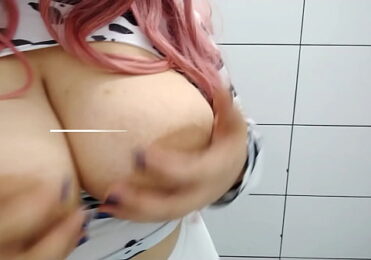 Chubby goth wife loves sucking dick and getting cum on her face