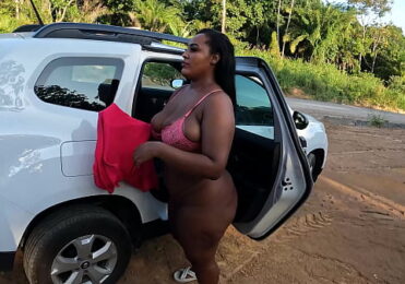 Fudendo a mulata baiana rabuda na casa em obra e no carro – May Silva