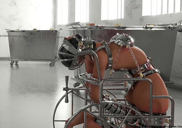 Hardcore BDSM Metal Bondage Compilation by CyberCaptain