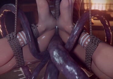 Lara Croft Bondage Show [Wildeer Studio][Sound]